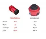 ZWO ASI174 Mini - Autoguider 1.25 and Mono Astro Camera - Chip D = 13.4mm