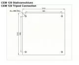 iOptron GoTo Mount CEM120 Center Balanced with RA + Dek encoder