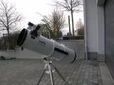 Dobson Umbau auf Betrieb fr EQ / AZ Montierung Skywatcher Skyliner-250P auf AZ-EQ6GT