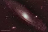 Hier ein Bild von Andromeda, aufgenommen mit Rasa11, ASI 294pro , 80x �6 Sekunden