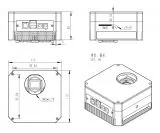 ZWO SW Astrokamera ASI183GT gekühlt mit integriertem 5pos Filterrad