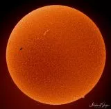 ISS Transit Sonne von Deutschland