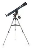 Celestron AstroMaster 90EQ auf CG-3 Montierung Refraktor Teleskop