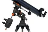 Celestron AstroMaster 90EQ auf CG-3 Montierung Refraktor Teleskop