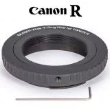 Baader Wide-T-Ring Canon R (fr Canon R Bajonett) mit D52i auf T2 und S52 EOS R und RP Kamera Adapter