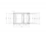 TS-Optics NEWTON Coma Corrector 1.0x Riccardi Design - 3 Connection