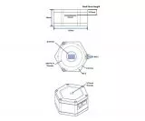 TS 462C USB3.0 Farb-Astrokamera - CMOS-Sensor mit D=6,46 mm