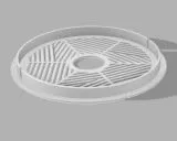 Tri-Bahtinovmaske fr Celestron SC6