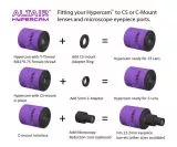 Altair Hypercam 294C PRO Color Astro-Kamera luftgekhlt Sony Sensor D=23,2 mm