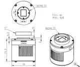 ZWO ASI533MM Pro / cooled Monochrome-Astrokamera - CMOS - Sensor D= 16 mm
