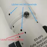 Lacerta 72/432 ED-APO 72mm 432mm f/6 FPL-53 Flatfield (inkl. Flattener 123mm Arbeitsabstand)