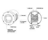 TS-Optics MONO Astro Camera 492MP Sony IMX492 Sensor D=23.1 mm