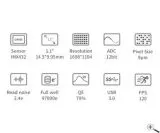 ZWO ASI432MM Mono USB3.0 Astro Camera - Sensor D=17.6 mm, 9.0 m Pixel Size