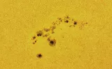 Sonne und Erfahrung mit SkyWatcher Evostar 120 und AZ-EQ5-GT