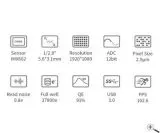 ZWO ASI662MC Farb USB3.0 Astrokamera - Sensor D=6,45 mm