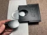 Gluing of secondary mirrors simplified