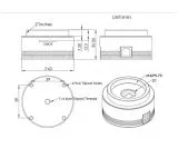 ZWO ASI462MM USB3.0 SW astro camera - sensor D=6.46 mm, high QE, 2.9 m pixels