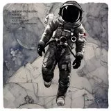 Beautifully designed greeting card hand-painted by an artist.