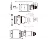 ZWO FF107 107mm F/7 Quadruplet Flatfield APO Astrograph