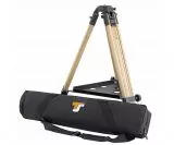 TS Hartholz Fotostativ 61-124cm Hhe 3/8 Gewindeanschluss Holzstativ