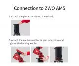 Aktion: ZWO Stativverlngerung PE200 fr AM5 AM3 Montierung