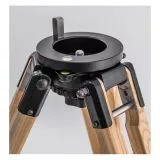 Berlebach wooden tripod Report Model 172 with storage plate