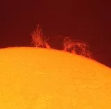 Gro�e Protuberanz am 08. Juni 2013