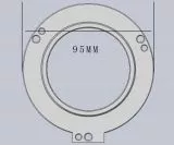 Artesky Skywatcher Adapter fr 2 UltraLight V3 Okularauszug