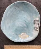 Astro: Porcelain plate ASTRONAUTS