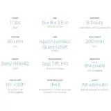 Vaonis Smart Telescope AP 50/200 VESPERA