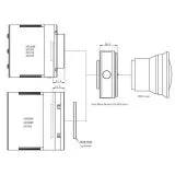 Pierro Astro Adapter Canon EOS Objektiv - T2 mit ZWO Filterhalterung