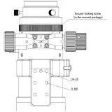 Omegon Apochromatischer Refraktor Pro APO AP 61/360 Triplet ED OTA