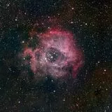 Image of the Rosette Nebula with Askar FRA300 Nikon D850