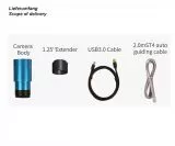 Aktion: TS-Optics ToupTek G3M115C Color Planetenkamera - 1,45 m Pixel - Sensor D=6,45 mm