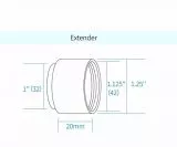 TS-Optics ToupTek GPCMOS02000KMA Mono Planetenkamera und Autoguider - Chip D=6,46 mm