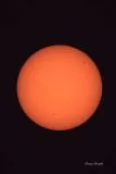 Image of the Sun and NGC 6992 with ZWO Seestar S50