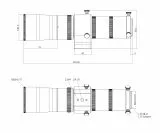 Askar 52mm F/4.8 Leitrohr / Super ED Guidescope - Farbe schwarz