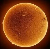 Sun with LUNT LS130MT B3400 double-stack module