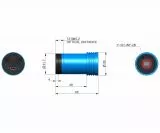 TS-Optics ToupTek GPM174M monochrome planetary camera and autoguider, sensor D=13.3 mm