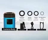 TS-Optics ToupTek monochrome astro camera 585MP, sensor D=12.78 mm - 1.25 filter wheel and 7 filters