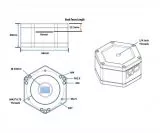 TS-Optics Neptune 664C color astro camera, Sony IMX664 sensor D=9.02 mm