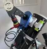 Use of the Pegasus Falcon Rotator in a spectroheliograph