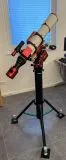 Askar 103APO on ZWO AM5 on column stand with ZWO ASI2600MC Pro, ASIAIR, ASI120MM Mini