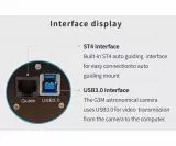 TS-Optics ToupTek Mono USB3.0 Planetenkamera und Autoguider - Sony IMX662 D=6,45 mm