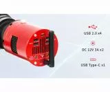 ZWO ASI585MM Monochrome Astro Camera with Guiding Sensor and ASIAir - Sensor D=12.84 mm