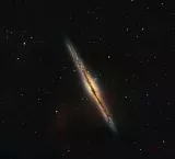 Galaxie NGC 891 mit ASI 585 MC Air (ASI585MCA) und Skywatcher 200PSD