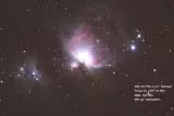 Orionnebel M42 mit einem APM Super APO 107/700mm.