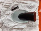 Why we inspect telescopes: secondary mirror glued on incorrectly and a bent screw.