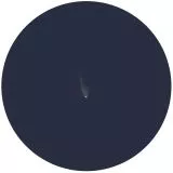 Zeichnung von Komet Panstarr mit einem 120mm 600mm SkyWatcher Re