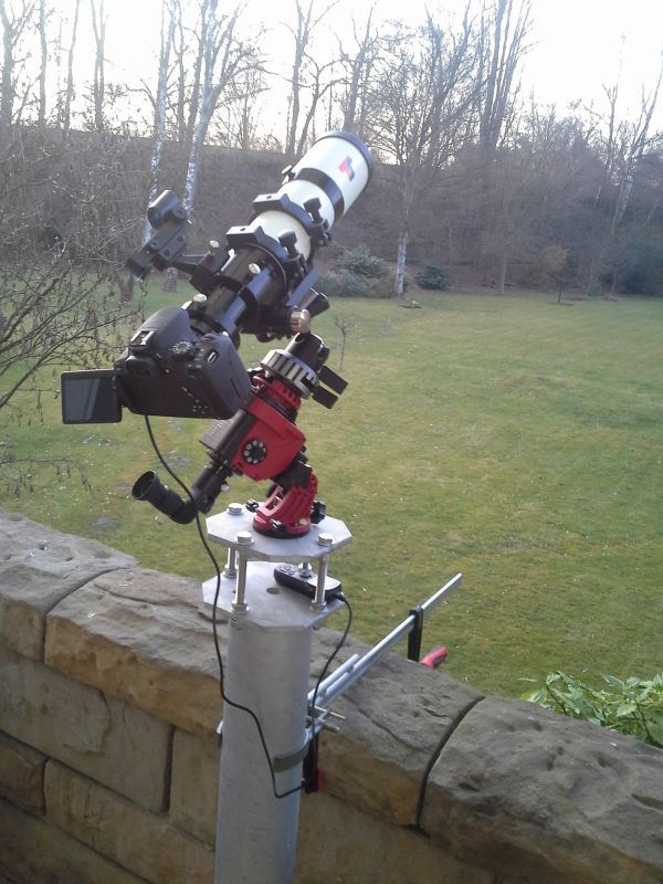 Interessantes Setup mit SkyWatcher Star Adventurer, TS APO 65Q, Canon